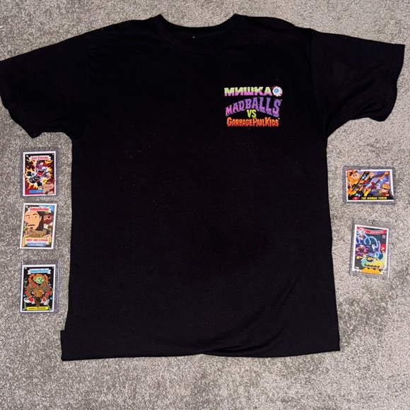 Garbage pail kids and mad balls, collaboration T-shirt w/ Blended Entertainment - Picture 1 of 5